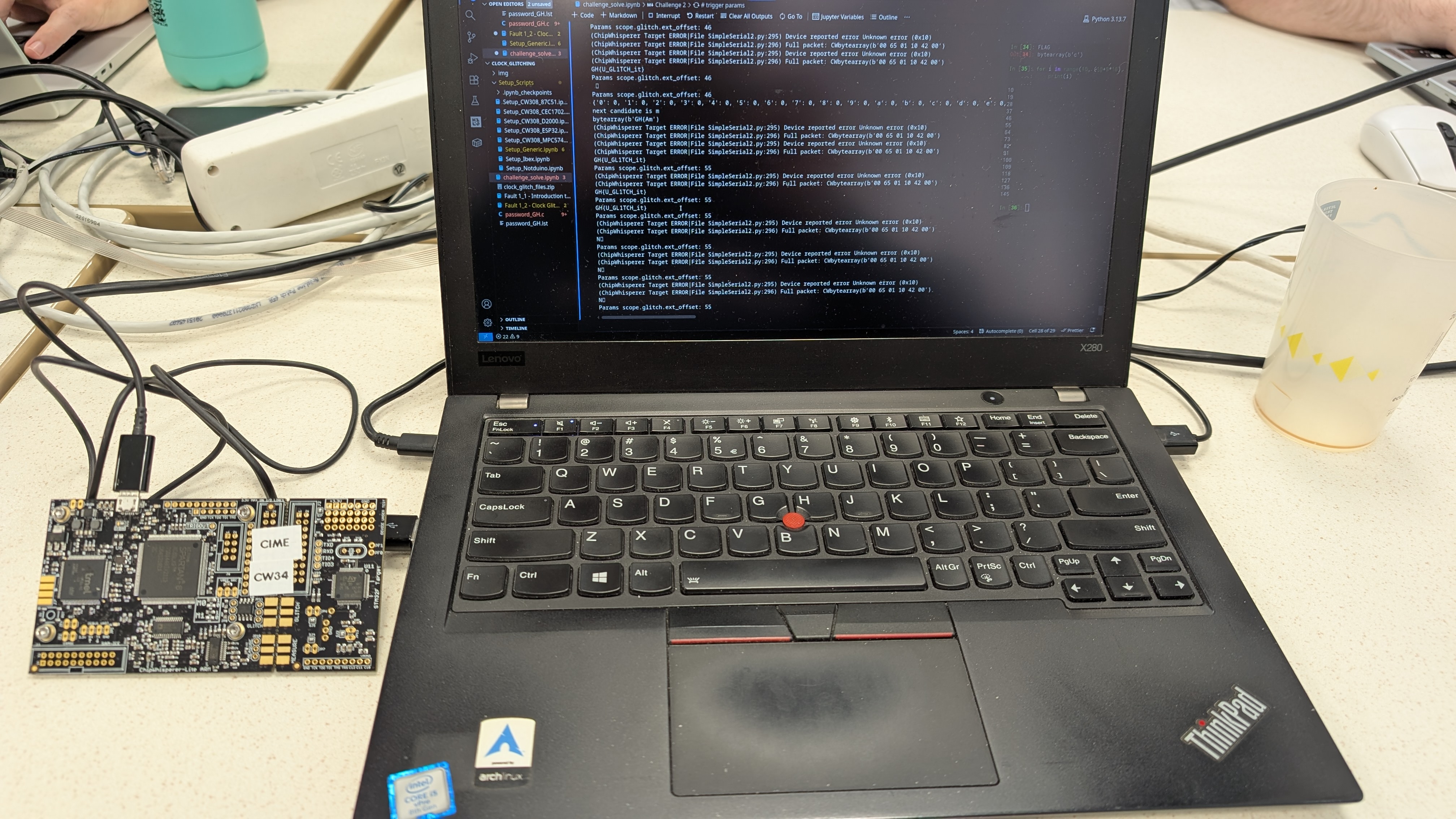 ChipWhisperer Setup